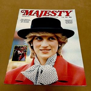Majesty Magazine Volume 4 No 4, August 1983 - Princess Diana Cover